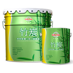 竹炭净味除醛5合一墙面漆